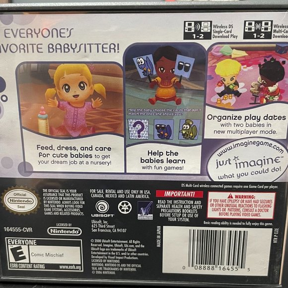 Imagine Babysitters Nintendo DS Game - Picture 2 of 3